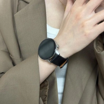 Kožený řemínek na hodinky s liči vzorem 20 mm 22 mm, módní barevný řemínek z pravé kůže s rychlým