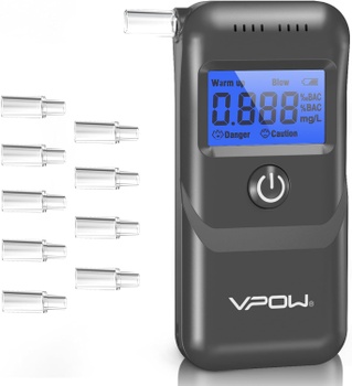 Digitálny alkohol tester VPOW