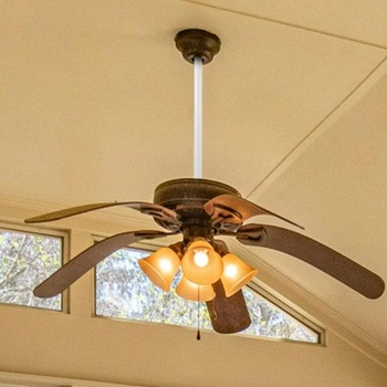 Housoutil 1 sada predlžovacej tyče pre stropný ventilátor, predlžovacia tyč, predlžovacia tyč