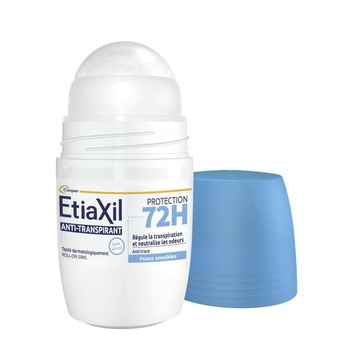 ETIAXIL - Dezodorant antiperspirant - 72-hodinová ochrana - Roll-on - 2 ks