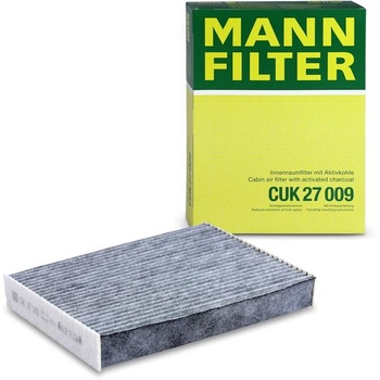 MANN-FILTER CUK 27 009 Kabínový vzduchový filter - Peľový filter s aktívnym uhlím - pre osobné