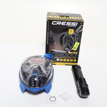 CRESSI since 1946 – Šnorchlovacia maska ​​Komodo, celotvárová maska, suchá so zorným poľom 180° –