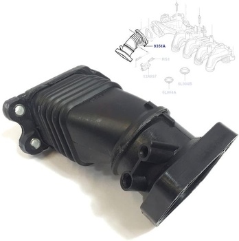 Hadica medzichladiča kompatibilná s Turbo Aria s 1 senzorom 109-110 koní pre Focus C-Max, C-Max,
