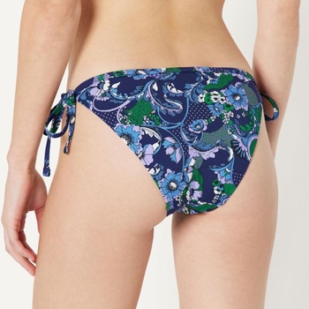 Dámske bikinové nohavičky Amazon Essentials s bočnými zaväzovaniami, veľkosť 42, tmavo modré s