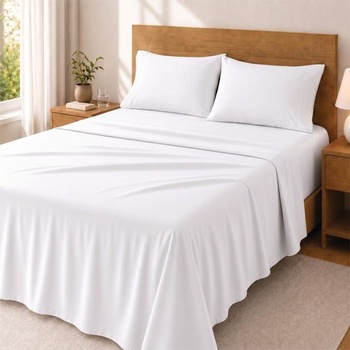 Degrees Home Premium – 4dielna sada prestieradiel z kartáčovanej mikrovláknami (135x190) – napínacia