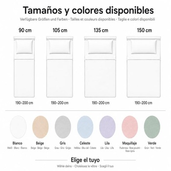 Degrees Home Premium – 4dielna sada prestieradiel z kartáčovanej mikrovláknami (135x190) – napínacia