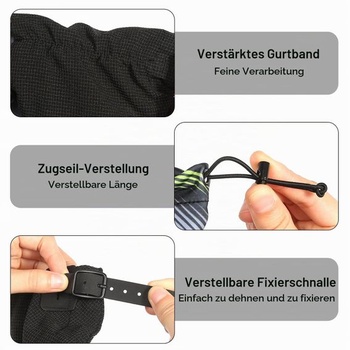 GOSHIES Unisex návleky na turistiku, pár ľahkých nízkych návlekov na turistiku pre outdoorové