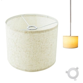 Látkové tienidlo, vhodné pre závesné lampy, stolné lampy, stojacie lampy a nočné lampičky; tienidlo