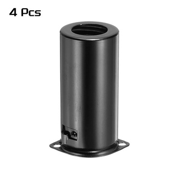 QUARKZMAN 4dielna objímka na rúrky, 9 pinov, ventil, priemer 25,4 mm, čierna