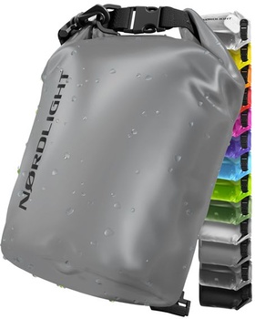 Nordlight Dry Bag Vodeodolná taška Vodeodolná taška Taška na nosenie 5 l Šedá (nepriehľadná)