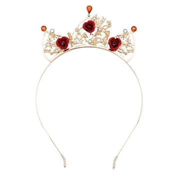 Oficiálny obchod Disney - Kráska a zviera - Belle - Tiara pre deti - Kostýmový doplnok so zlatou