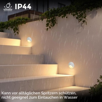 Schodišťová světla FWoche FWRAW02-8, 8 ks