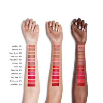 Shiseido Modern Matte Powder Lipstick, odstín 504 Thigh High, 1 x 4 g 504 Thigh High 1 ks (1 ks)