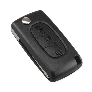 Energy 01 - Pouzdro klíče pro Citroen C2 C3 C4 C5 C6 C8 Xsara Picasso Berlingo – Peugeot 207 307