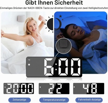 Digitálny budík Homirty 301-66570-1