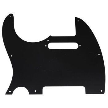 Musically Pre 8-dierkový pickguard pre elektrickú gitaru Tagima TW-55 Tele Style, 3vrstvový, čierny