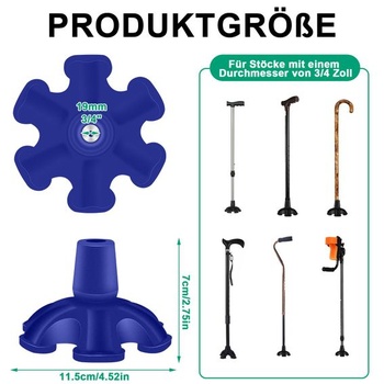 19mm gumová špička palice, pre barly a vychádzkové palice, gumové špičky pre palice, gumové nožičky pre