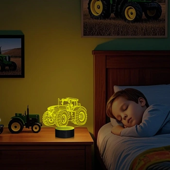 Nočná LED lampička traktor Attivolife