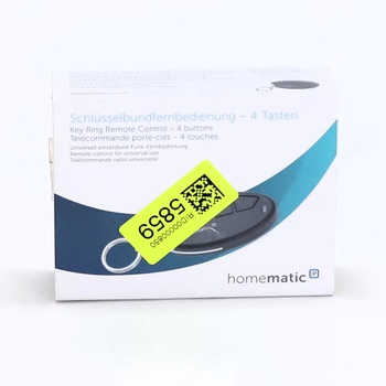 Homematic IP Smart Home kľúčenka diaľkový ovládač - 4 tlačidlá, príslušenstvo pre váš Homematic IP