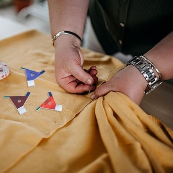 ORIGACH 10 kusov farebných šijacích meradiel, meradiel šírky švov, nástroje na značenie aplikácií pre šijacie