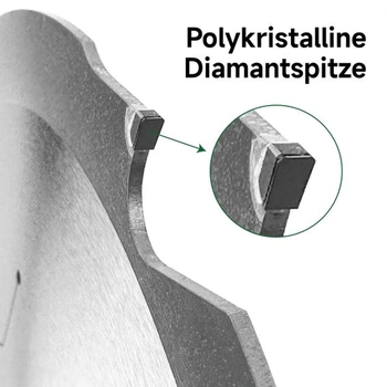 Pilový kotouč METAK Expert na vláknocement 165x20 mm se 4 polykrystalickými zuby (PCD) – Pilový