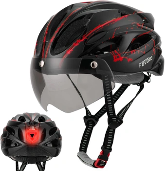 Cyklistická helma, 57-61 cm Favoto HT13-UK