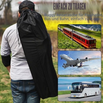 Taška Gate Check Taška do kočárků a autosedaček – Voděodolná přepravní taška do letadel, Ochranný