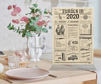 Darček k 6. narodeninám pre mužov - Vtipné prianie k 6. narodeninám pre ženy 2020 [A4 bez rámčeka]
