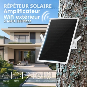 Solárny WiFi opakovač LCLCTEK C&E-L8