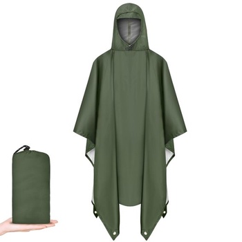 Vicloon Rain Poncho, unisexová bunda do dažďa, pláštenka do dažďa, kabát do dažďa pre dospelých s