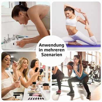 Flintronic 8dílná dámská sportovní čelenka, bavlněná strečová potítka, smíšené barvy, odvádějící