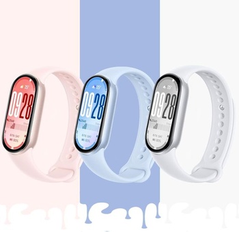 Športový náramok kompatibilný s Xiaomi Smart Band 10/9/8 pre mužov aj ženy, mäkký silikón, pohodlný