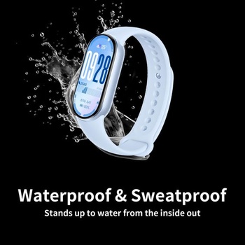 Športový náramok kompatibilný s Xiaomi Smart Band 10/9/8 pre mužov aj ženy, mäkký silikón, pohodlný