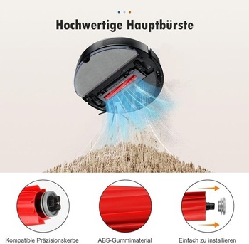 Súprava 2 hlavných kief pre robotický vysávač Roborock Q Revo S7 S7 Plus S7 MaxV S7 MaxV Plus S7