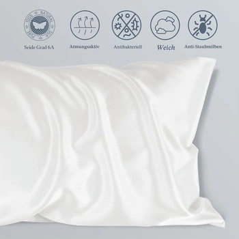 LULUSILK hodvábna obliečka na vankúš 40x80cm