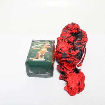 Kostým JASHKE Trex Nafukovací kostým Dinosaura Kostým Dino Kostým Trex Kostýmy pro dospělé (červená)