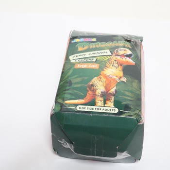 Kostým JASHKE Trex Nafukovací kostým Dinosaura Kostým Dino Kostým Trex Kostýmy pro dospělé (červená)