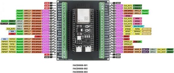 Diymore pro ESP32-S3 DevKitC-1 N16R8 modul, rozšiřující deska pro vývojovou desku ESP32 S3 s WiFi,