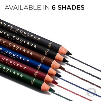 Očný make-up L'Oréal Paris, očná linka Haute Couleur Khol pre intenzívnu farbu a ľahké roztieranie,