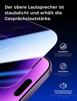 Ochranná fólie na displej MAGIC JOHN 2 ks pro iPhone 14 Pro Max (6,7 palce), automatické odstranění