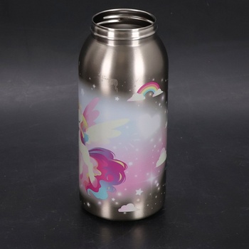 Fľaša na pitie Mepal nerezová Unicorn Glow