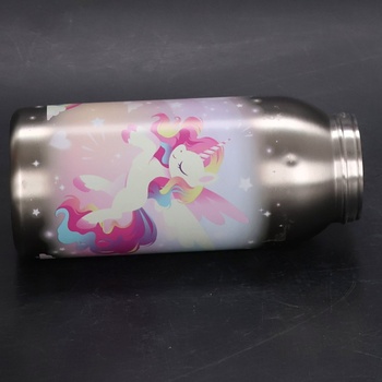 Fľaša na pitie Mepal nerezová Unicorn Glow