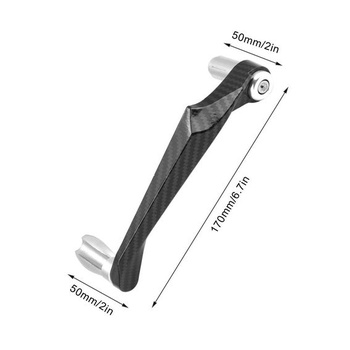 1 pár chráničov bŕzd na riadidlá motocykla, 22mm 7/8 palca hliníkovej zliatiny, chrániče páky brzdy a