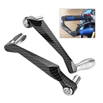 1 pár chráničov bŕzd na riadidlá motocykla, 22mm 7/8 palca hliníkovej zliatiny, chrániče páky brzdy a