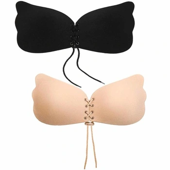 2 samolepiace push-up podprsenky – neviditeľné silikónové…