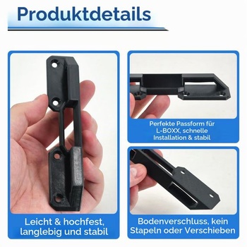 Držiaky pre kufre na náradie Bosch L-BOXX - Držiaky pre kufre na náradie Bosch Sortimo L-BOXX 136, 102,