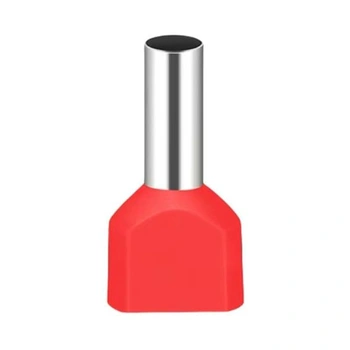 60 kusov 2 x 10,0 mm² červených krimpovacích elektrických…