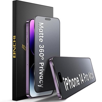 Súprava 2 matných ochranných fólií s 360° krytom pre iPhone 14 Pro Max, tvrdené sklo na ochranu