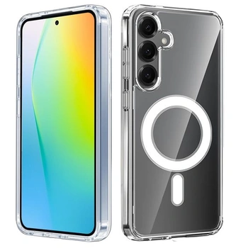 Priehľadné púzdro vhodné pre Samsung Galaxy S25,…
