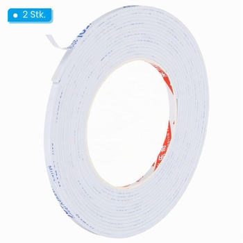PATIKIL 5m samolepicí těsnicí páska, 5mm (Š) x 2mm (H) Těsnicí páska na okna a dveře, pěnová lepicí